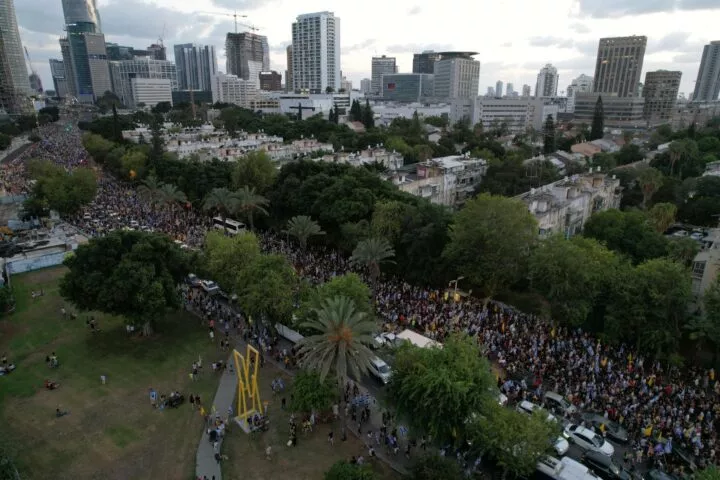 Manifestation-Tel-Aviv
